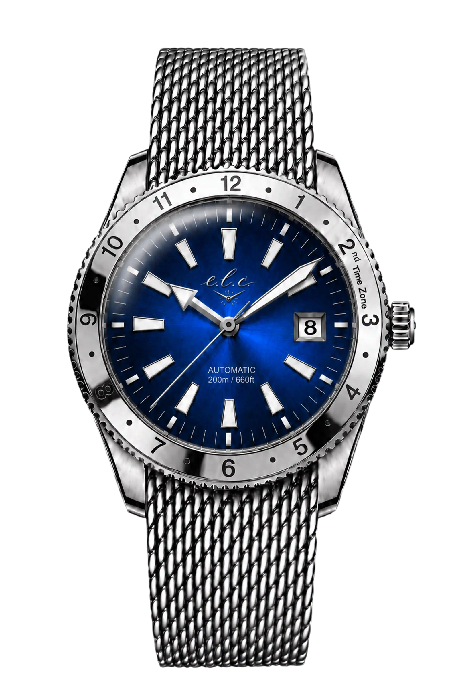 ELC Riviera Signature Silver Azur - 40mm