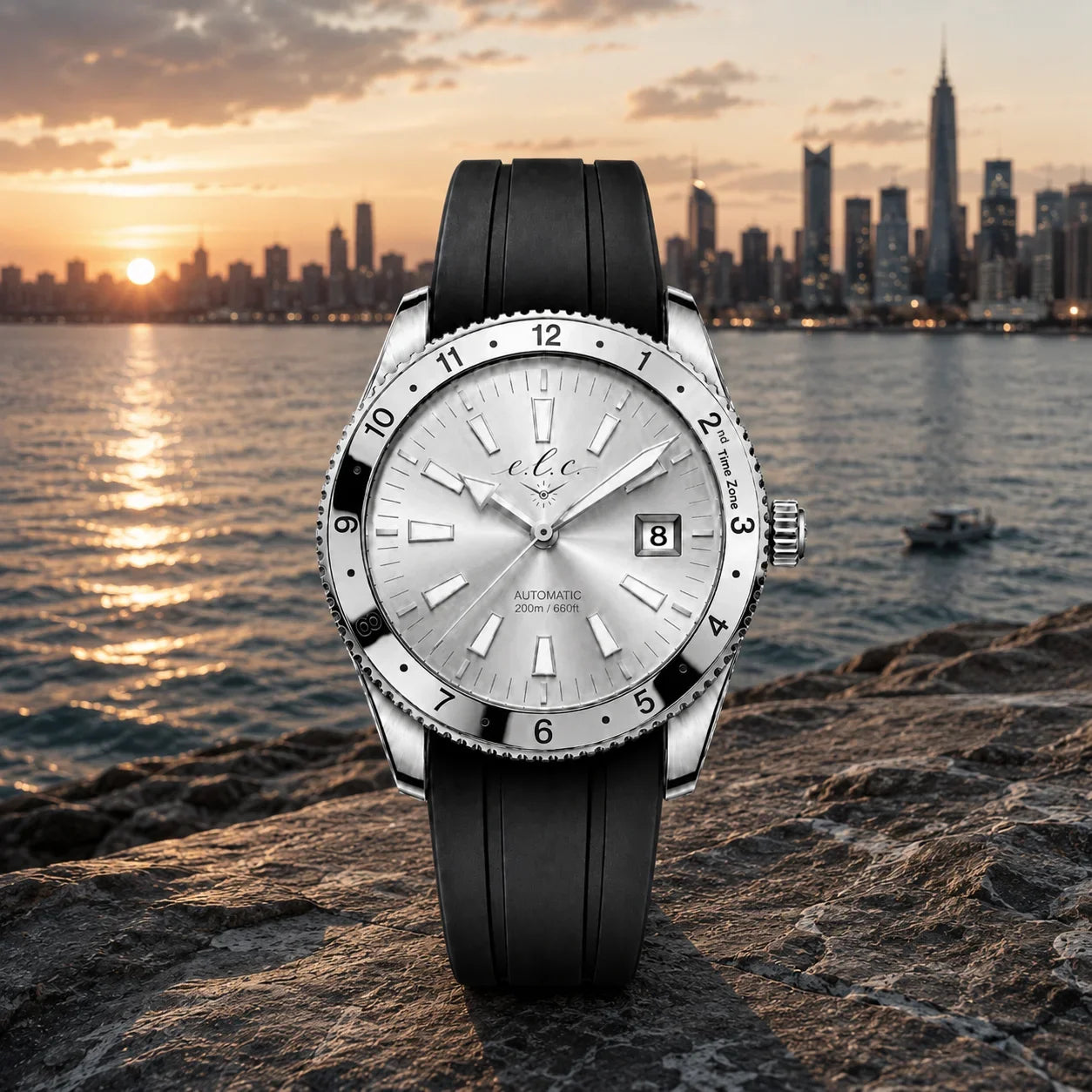 Riviera Signature – Silver 40mm