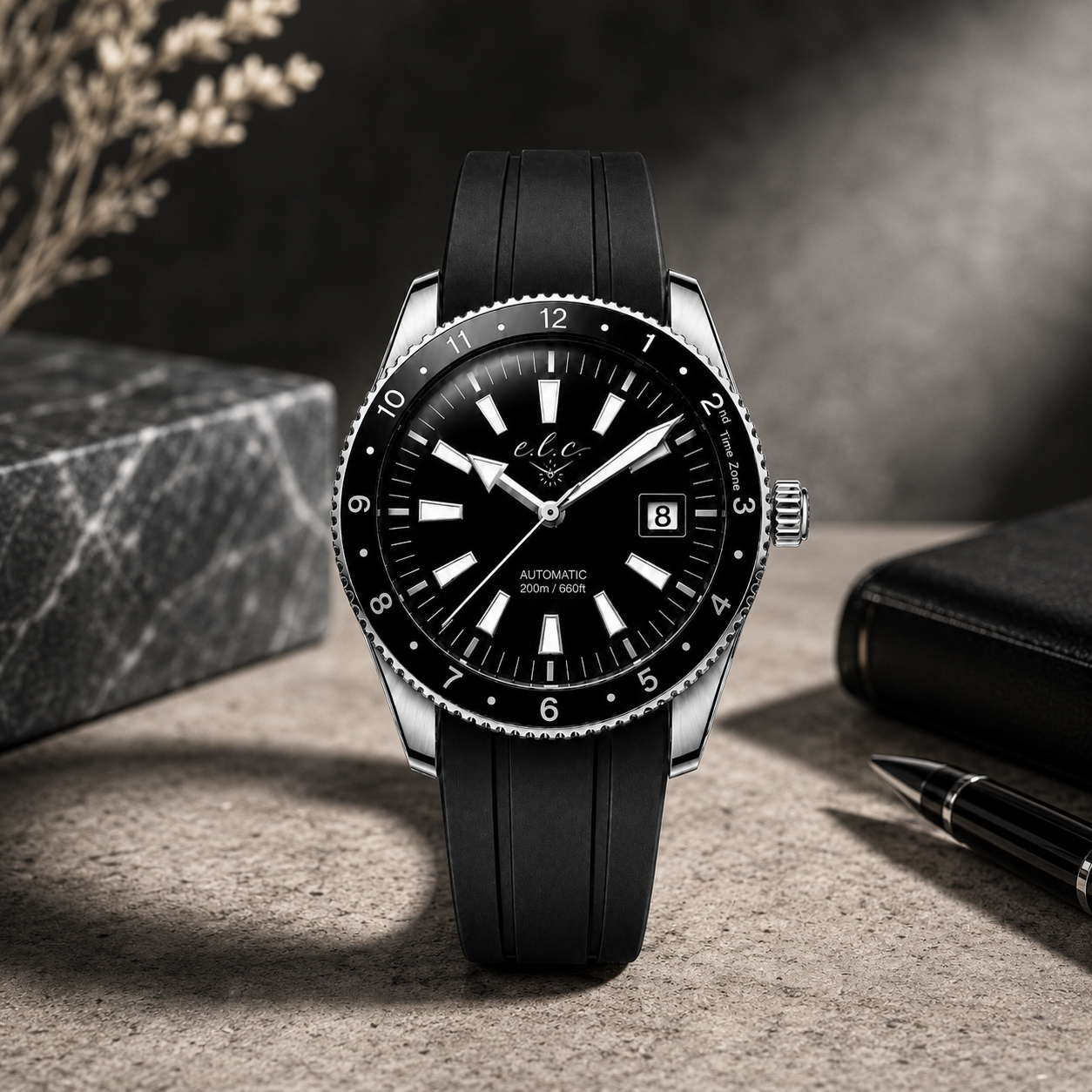 Riviera Signature – Silver Azur 40mm