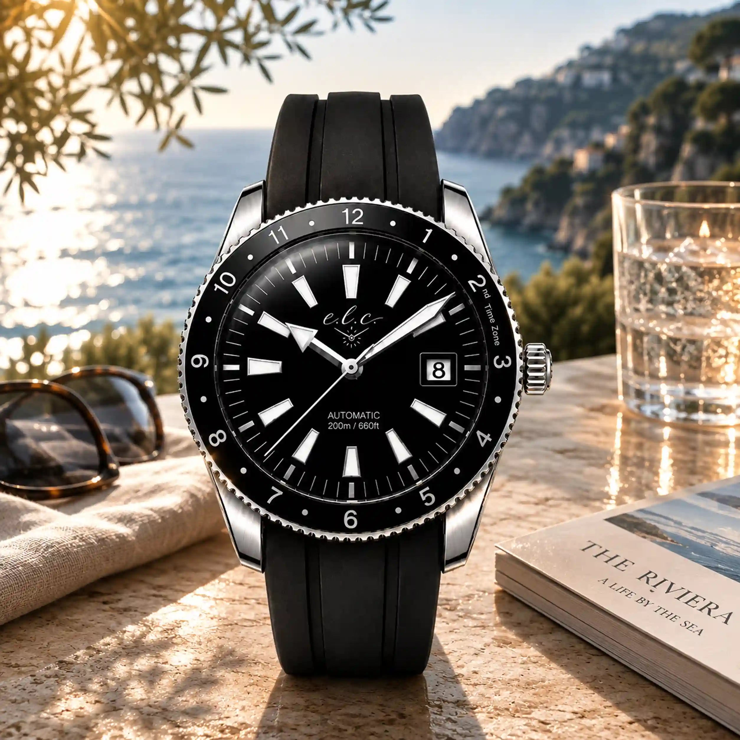 Riviera Signature – Midnight Black - 40MM