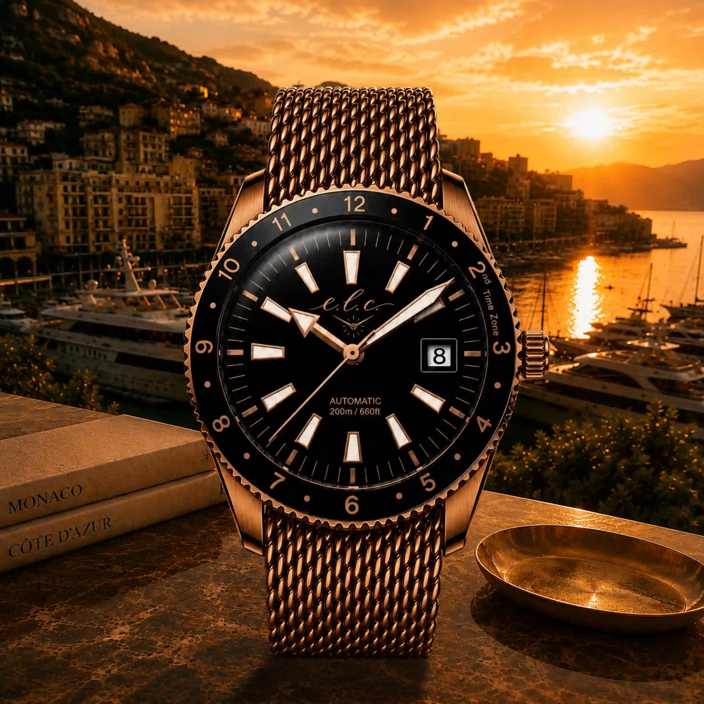 Riviera Signature – Rose Gold 40MM