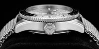 E.L.C. Riviera Signature watch scratch-resistant sapphire crystal with anti-reflective coating