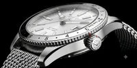 E.L.C. Riviera Signature automatic watch dial with applied indices and luminous details