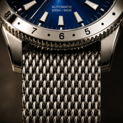 Riviera Signature – Silver Azur 40mm