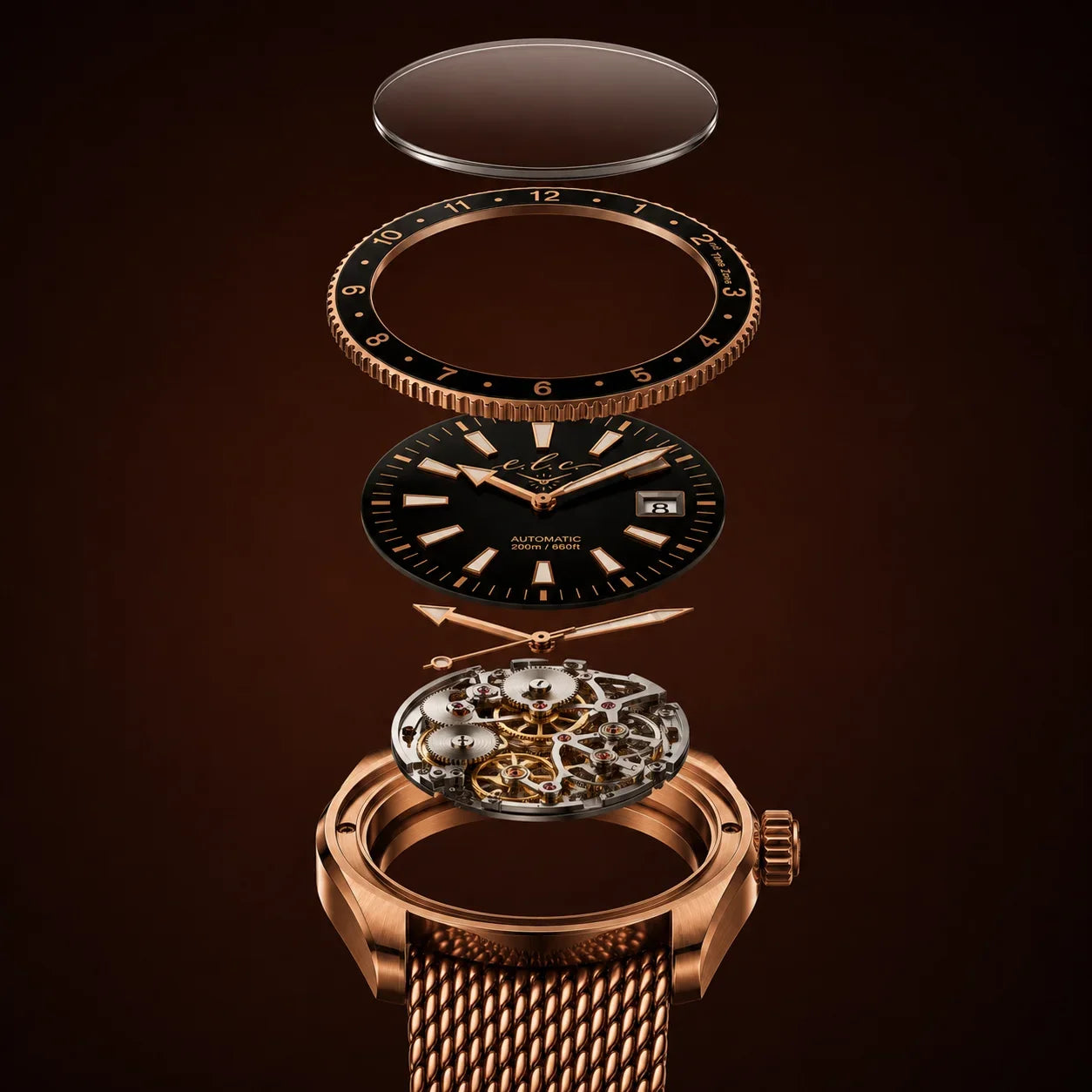 Riviera Signature – Rose Gold 40mm