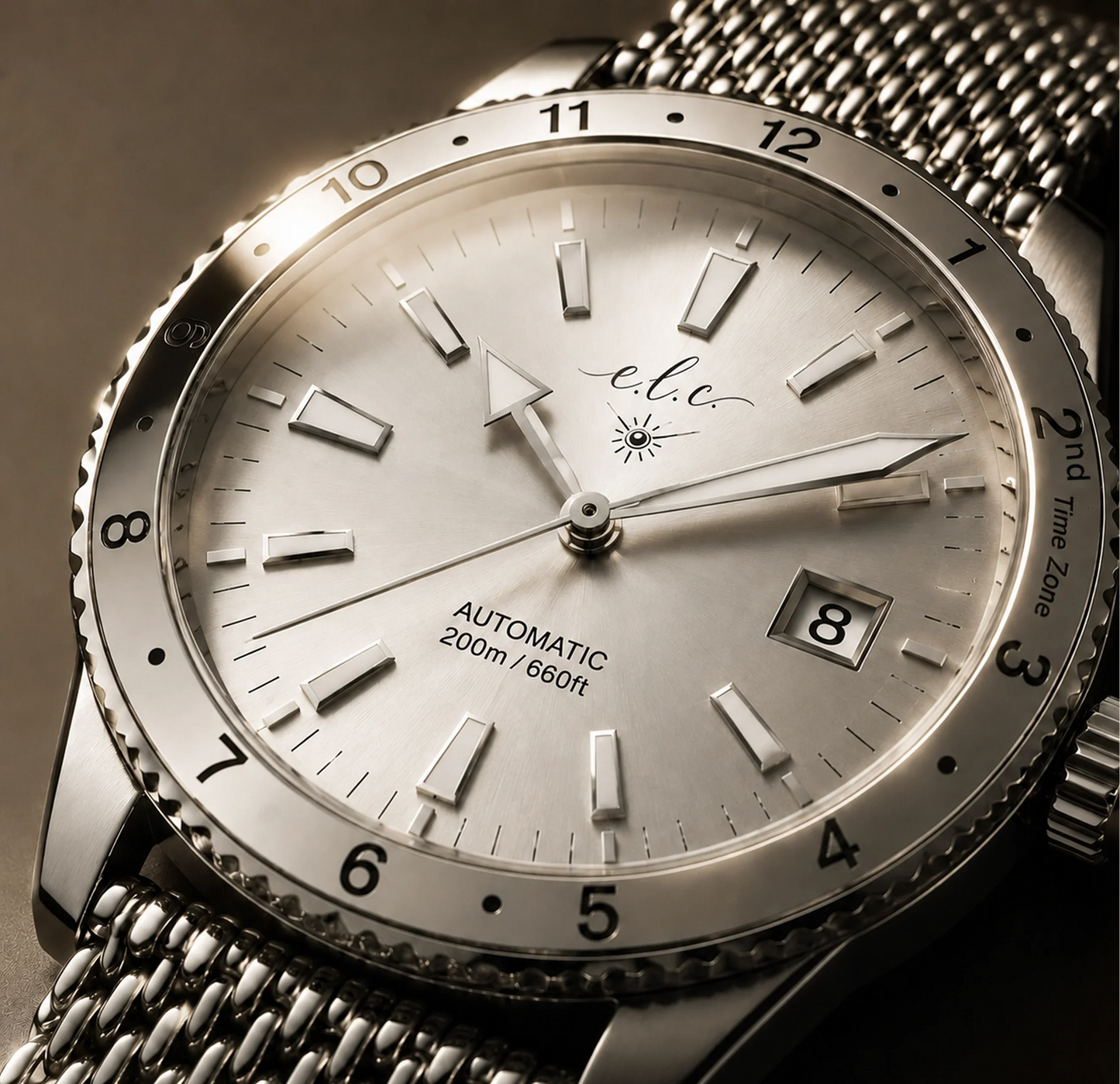Riviera Signature – Silver Azur 40mm