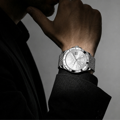 Riviera Signature – Silver 40mm